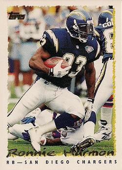 Ronnie Harmon San Diego Chargers 1995 Topps NFL #162